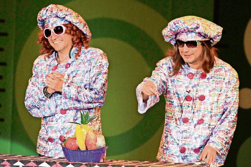 En la foto: los Mascabrothers, comediantes (ARCHIVO. EL UNIVERSAL)