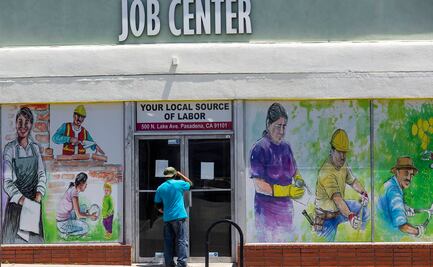 Suben a 1.1 millones los pedidos semanales de subsidio por desempleo en EU
