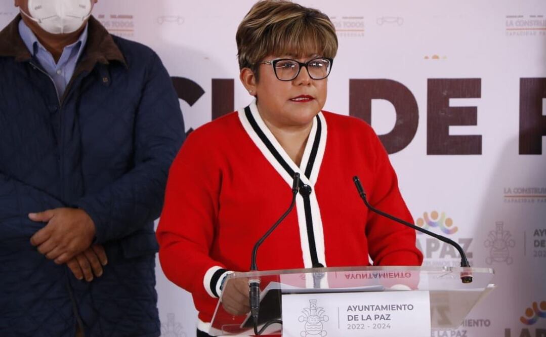 Alcaldesa priista de Los Reyes La Paz, Cristina González Cruz. Foto: Especosal