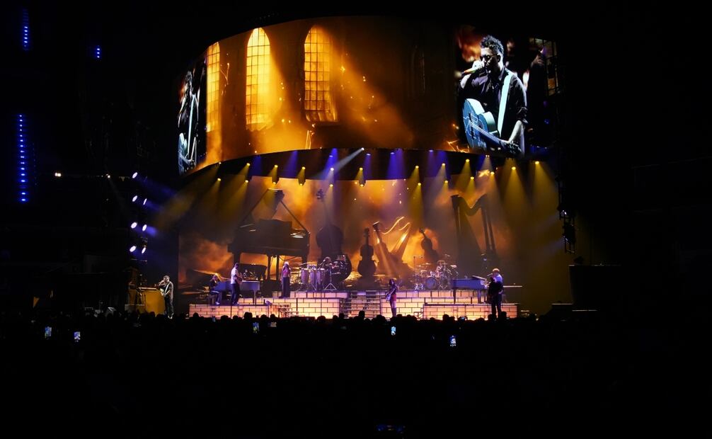 Alejandro Sanz conquista Puebla y sana los corazones partidos. Fotos de Ocesa