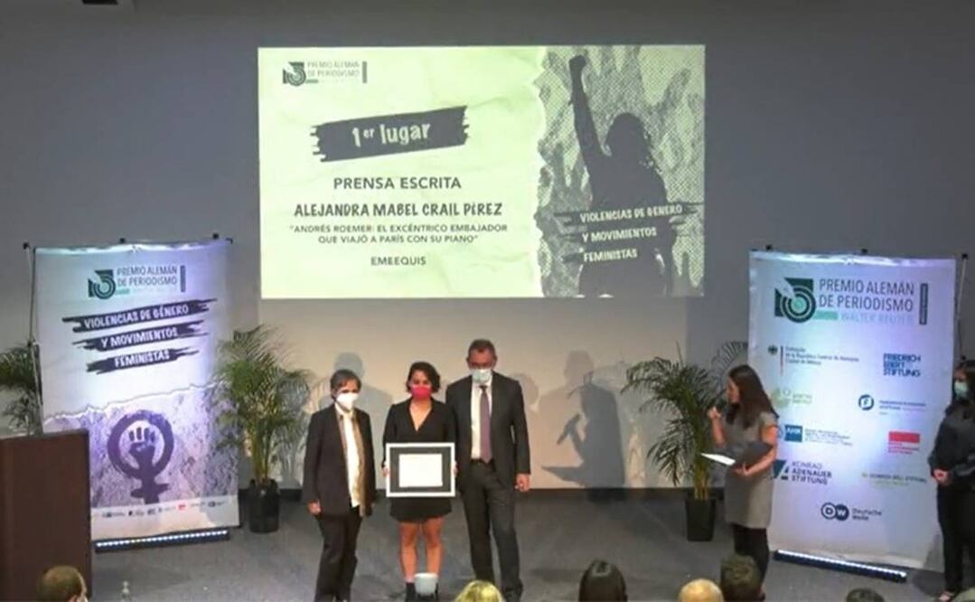 El trabajo de Alejandra Crail revela una serie de agresiones sexuales de Andrés Roemer. Foto: Especial.