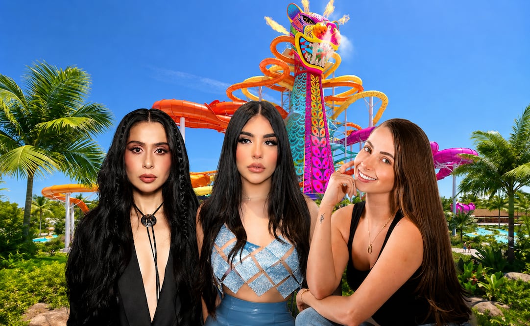 Influencers explotan contra megaproyecto acuático en Mahahual. Foto: Redes sociales y Royal Caribbean