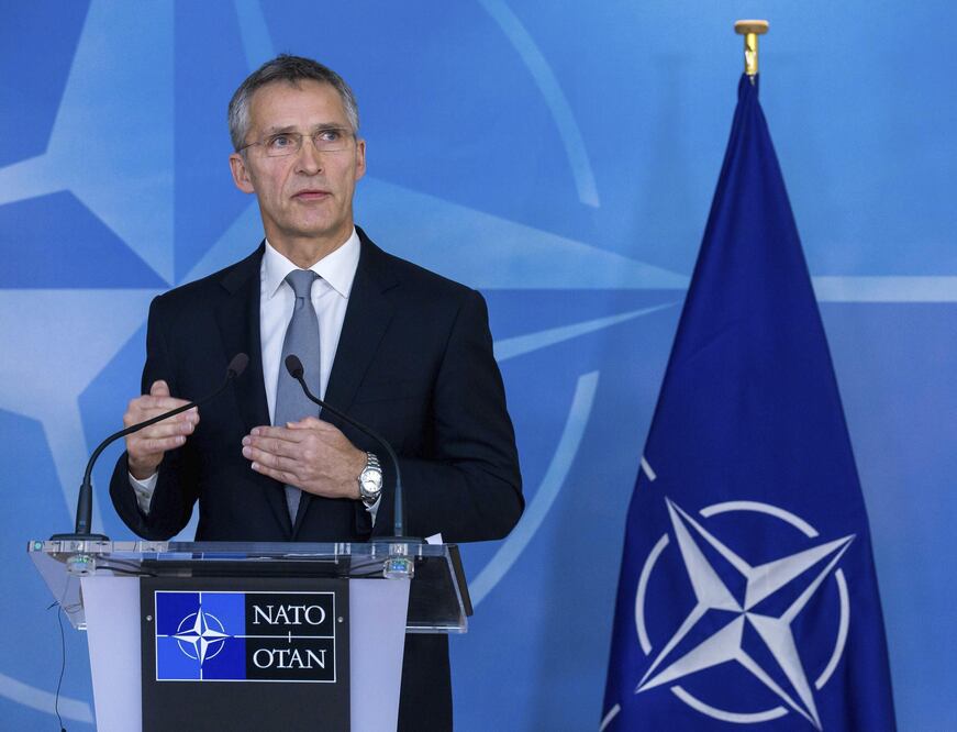 El secretario general de la OTAN, Jens Stoltenberg (FOTO: EFE)