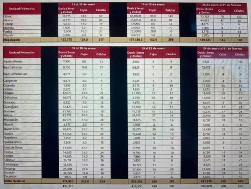 Gobernador revela calendario de llegada de vacunas anticovid a Yucatán