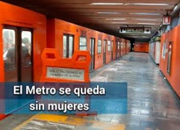 Paro 9 de marzo: Metro se queda sin mujeres