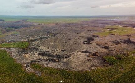 Controlan al 80 por ciento incendio en reserva de Sian Ka´an, Quintana Roo