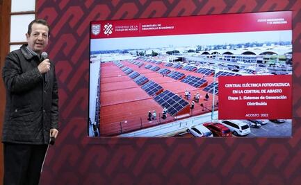 Planta solar en la Central de Abasto lleva 38% de avance: Sedeco CDMX