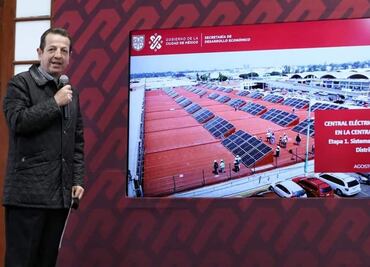 Planta solar en la Central de Abasto lleva 38% de avance: Sedeco CDMX