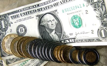 Peso liga dos semanas de ganancias frente al dólar y cierra en 19.94 pese a turbulencia financiera; Wall Street sigue con pérdidas