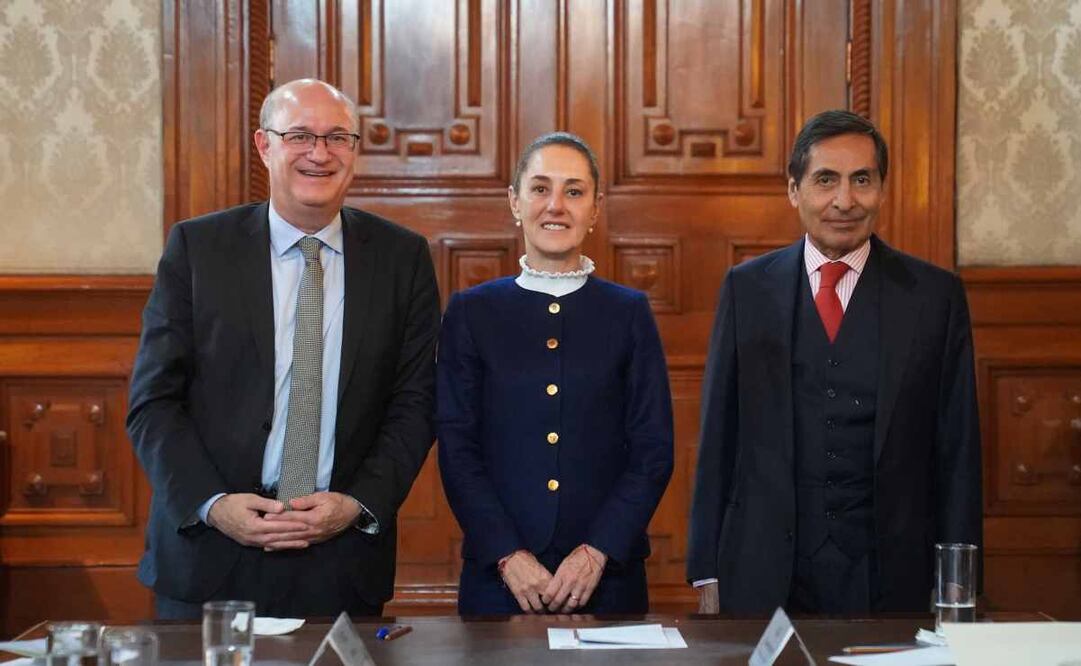 La Presidenta Claudia Sheinbaum se reunió la tarde de este martes con Ilan Goldfajn, presidente del Banco Interamericano de Desarrollo. Foto: X @Claudiashein