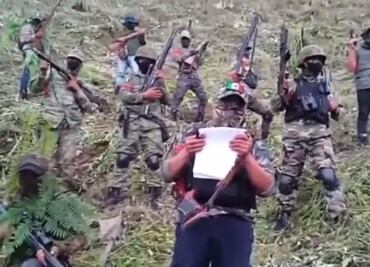 Hombres armados “se solidarizan” con tzotziles de El Machete, grupo de Pantelhó