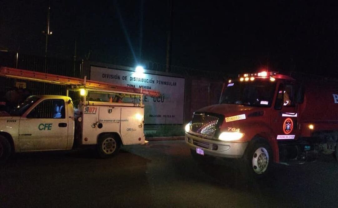 La CFE reportó que poco antes del mediodía se reanudó el servicio de energía eléctrica. Foto: Especial   