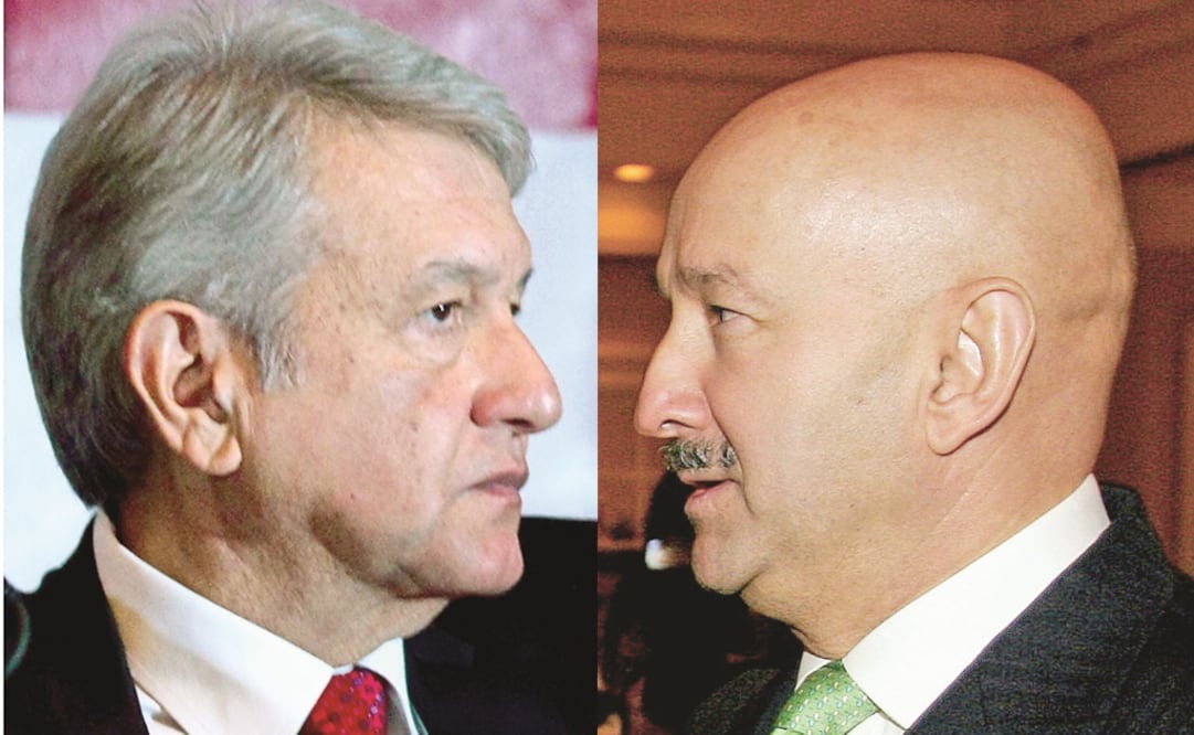 Andrés Manuel López Obrador y el ex presidente Carlos Salinas de Gortari. (Archivo. EL UNIVERSAL)
