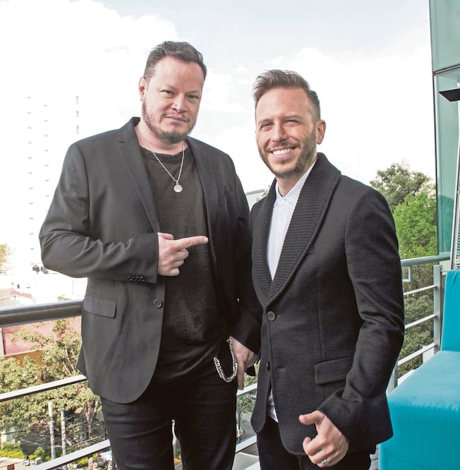 Leonel García y Noel Schajris ya se habían separado en 2008 (GABRIELA ORIHUELA. EL UNIVERSAL)