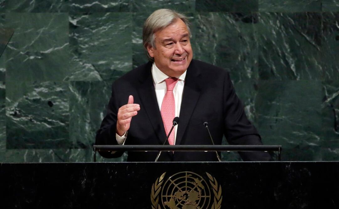 Guterres lamentó que el cambio climático esté avanzando más rápido que las respuestas mundiales. FOTO: AP