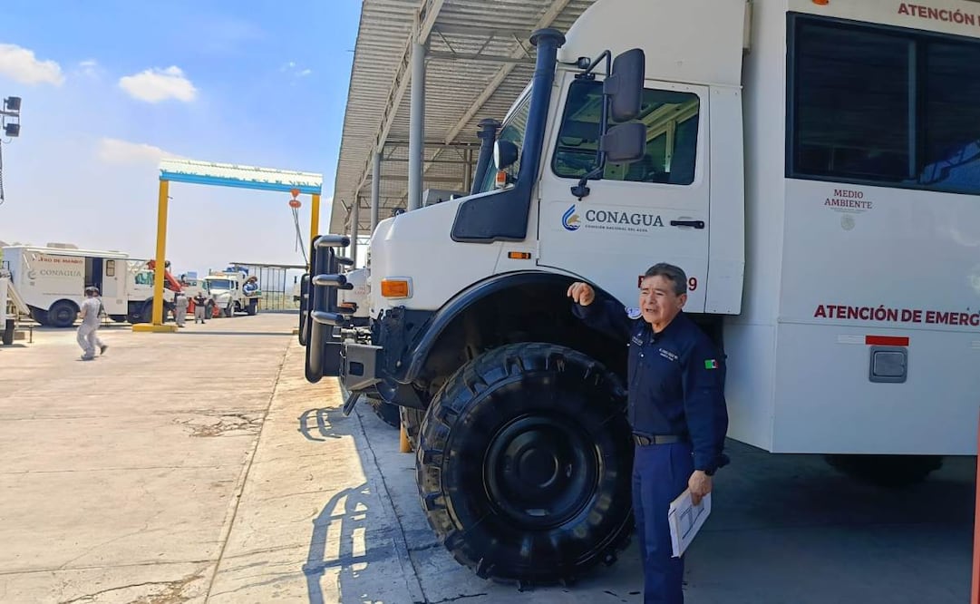 Conagua alista 269 brigadistas y 85 equipos de maquinaria en el Estado de México para atender la temporada de lluvia 2026. Fotos: Gisela González / EL UNIVERSAL.