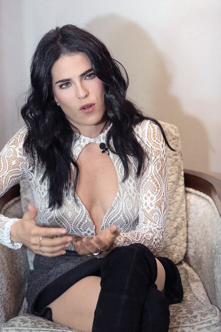 La actriz provee de dulces típicos al equipo de How to get away with murder (JUAN CARLOS REYES. EL UNIVERSAL)