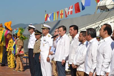 Secretaría de Marina recibe a delegación de Polonia