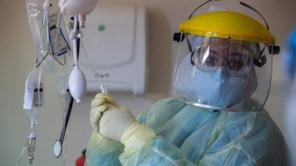 El coronavirus puso a prueba en las últimas semanas la fortaleza del sistema de salud uruguayo. Foto: AFP