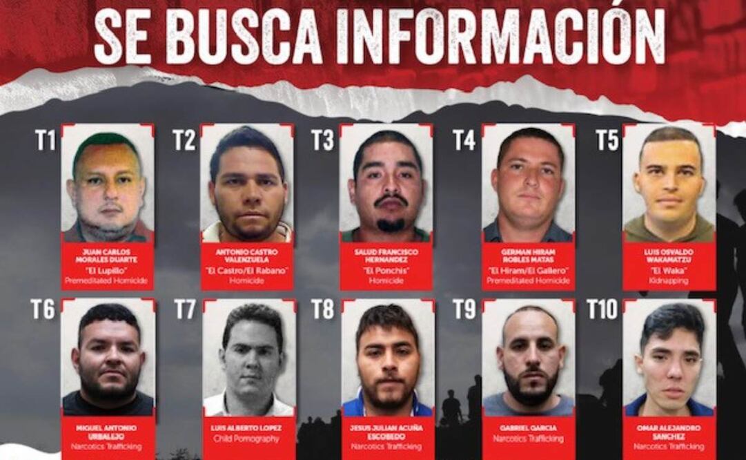 Algunas de las personas tienen reporte de búsqueda en ambos países. Foto: Especial