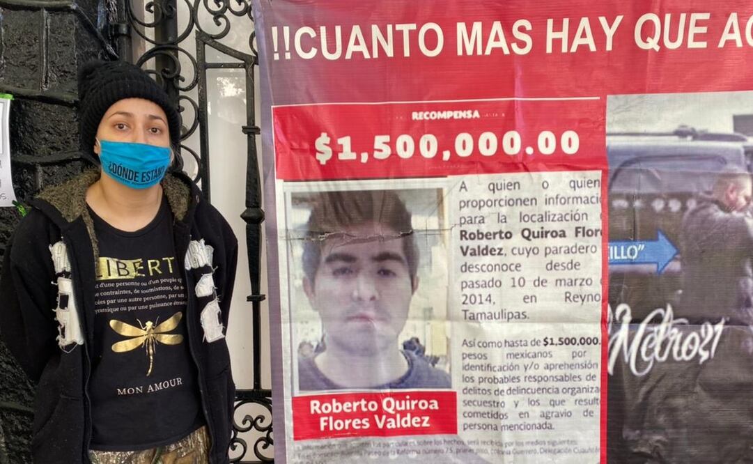 Delia Quiroa del colectivo “10 de marzo” / Foto: Especial