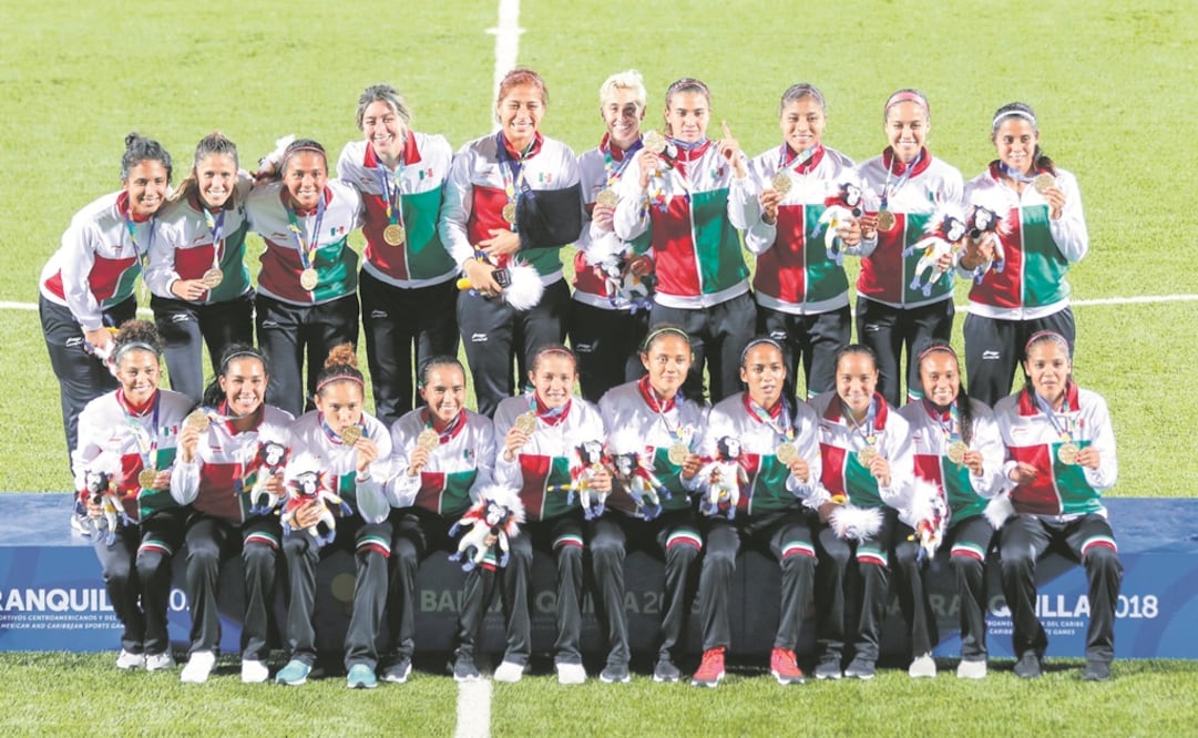 La Selección Femenil Mexicana de futbol no falló y conquistó el oro.