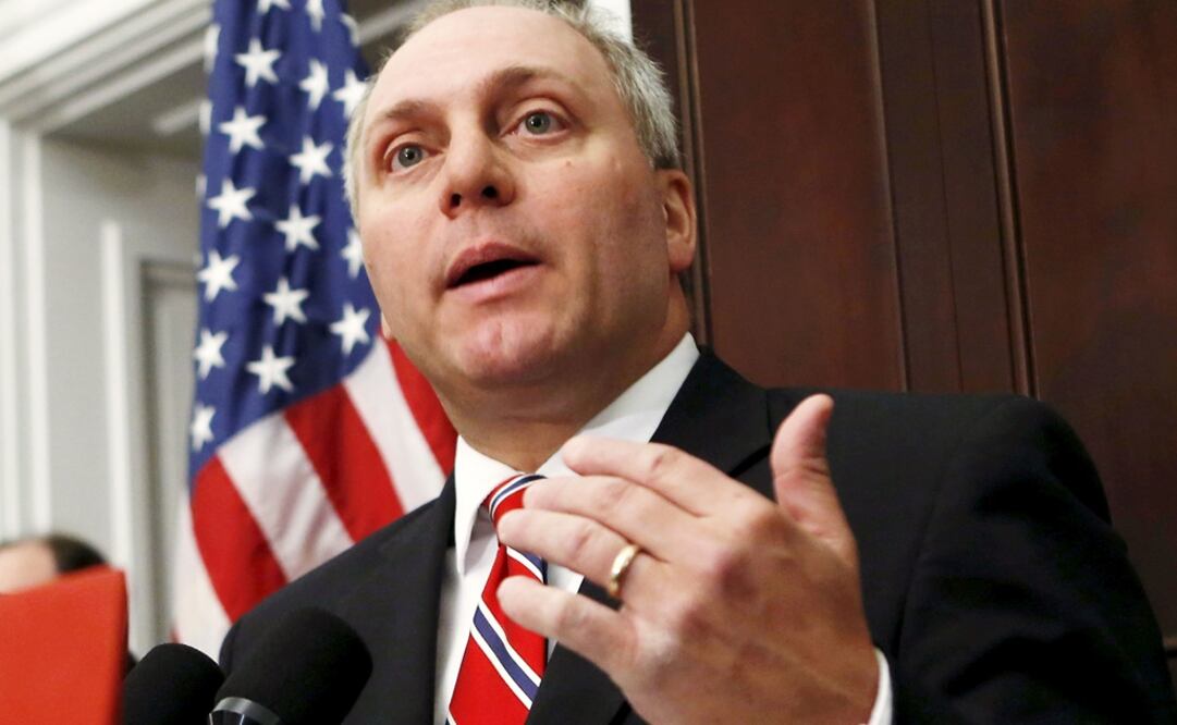 El congresista republicano Steve Scalise de Lousiana de 51 años de edad, el número tres de la jerarquía republicana en la Cámara de Representantes (Foto: Reuters)