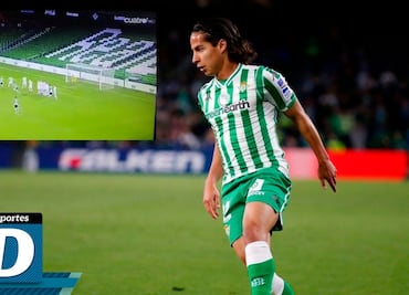 Así fue el golazo de Diego Lainez con el Betis