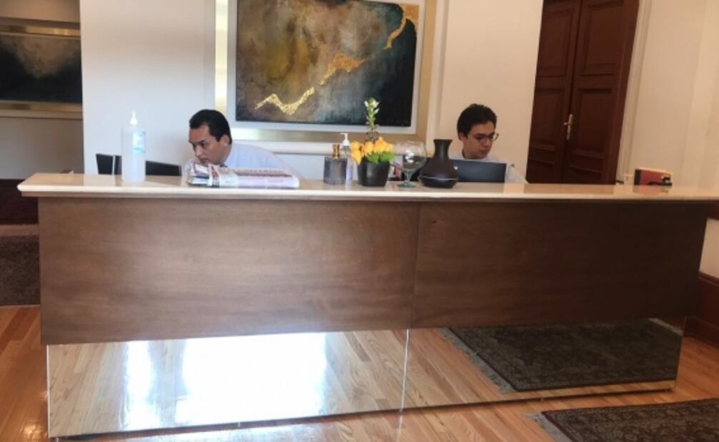 Paro de mujeres y coronavirus dejan vacía a la Corte