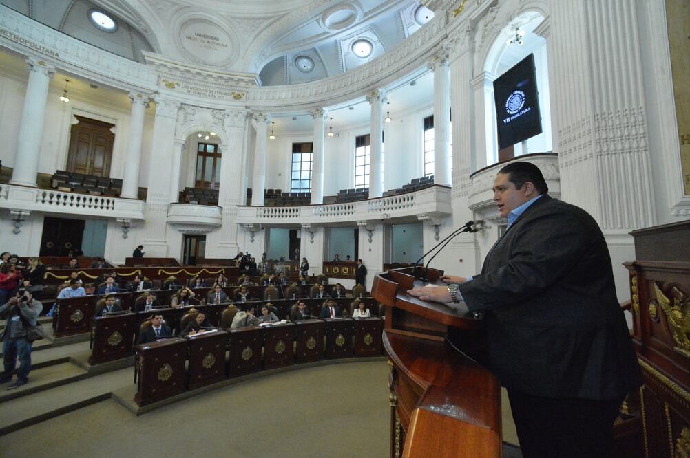 instalaron el parlamento Juventud Es Constituyente CDMX 2016 (ARCHIVO EL UNIVERSAL)