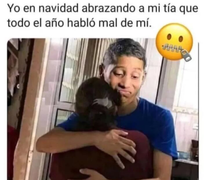 Estos son los mejores memes para celebrar la cena navideña 2024. Foto: Captura de pantalla