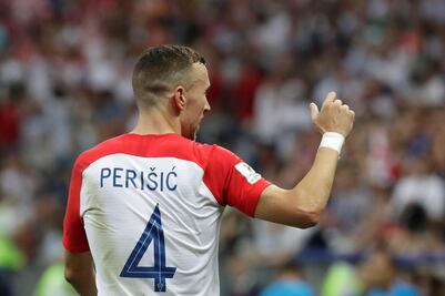 El gol de Perisic para el empate en la final de Rusia 2018