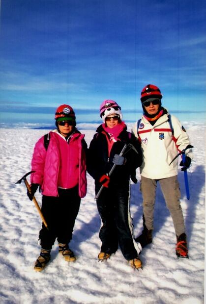 Teresita, la primera en dormir dentro del cráter del Popocatépetl 