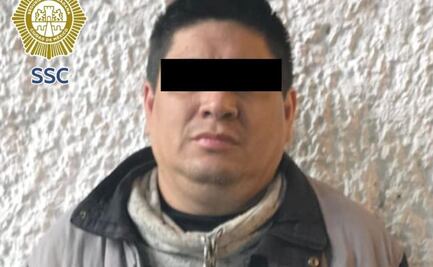Detienen a hombre relacionado con grupo delictivo en la CDMX