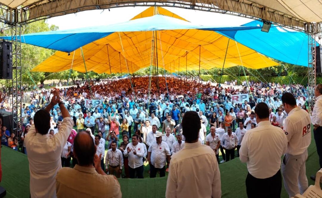 En Morelos, RSP logró un total de cuatro mil personas afiliadas. Foto: Cortesía