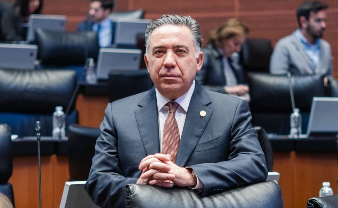 Enrique Inzunza Cázarez, senador de Morena que fue acusado en EU de presuntamente pactar con el crimen organizado en Sinaloa. Foto: Especial