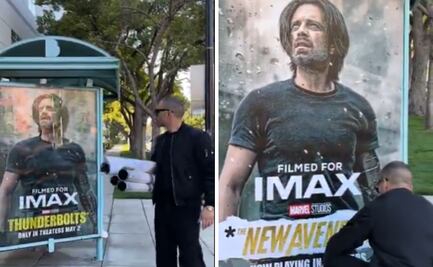 Sebastian Stan cambia anuncios de Thunderbolts en calles de Los Ángeles; los reemplaza por los de The New Avengers