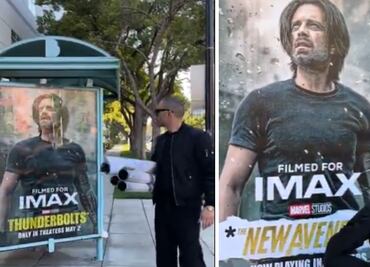 Sebastian Stan cambia anuncios de Thunderbolts en calles de Los Ángeles; los reemplaza por los de The New Avengers