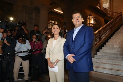 Sheinbaum y Amieva sostienen reunión para acordar transición en CDMX