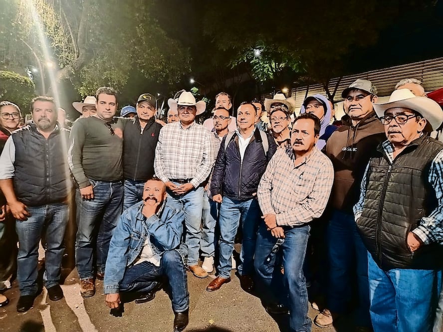 Agricultores del Movimiento Agrícola Campesino. Foto: Eduardo Dina/EL UNIVERSAL