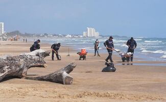 Vigilan costas de Tamaulipas con recorridos marítimos, aéreos y terrestres; no han detectado residuos de hidrocarburos