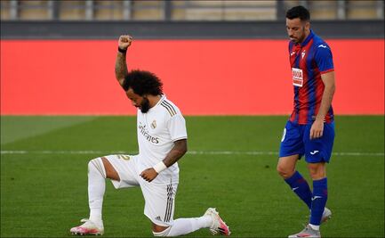Marcelo dedica su gol a George Floyd; Liga Española apoya el gesto
