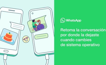 En WhatsApp, ya puedes transferir tus chats de iOS a Android