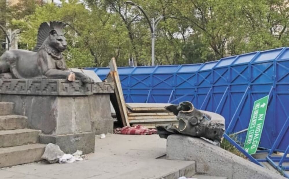 Robos y mutilaciones a patrimonio artístico e histórico de la CDMX