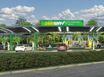 Subway ahora tendrá estaciones de carga para automóviles eléctricos