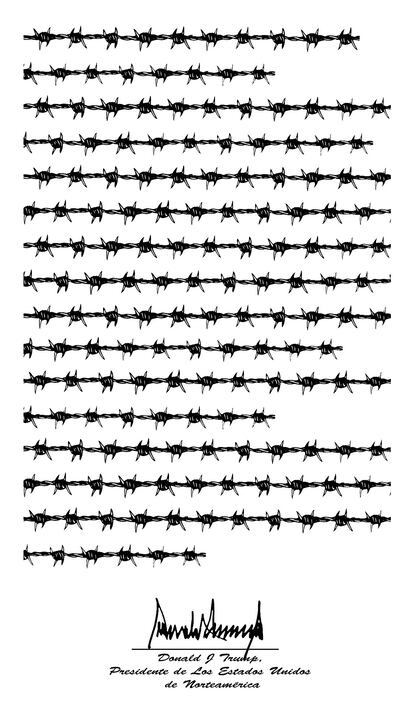 Carta de Trump a refugiados