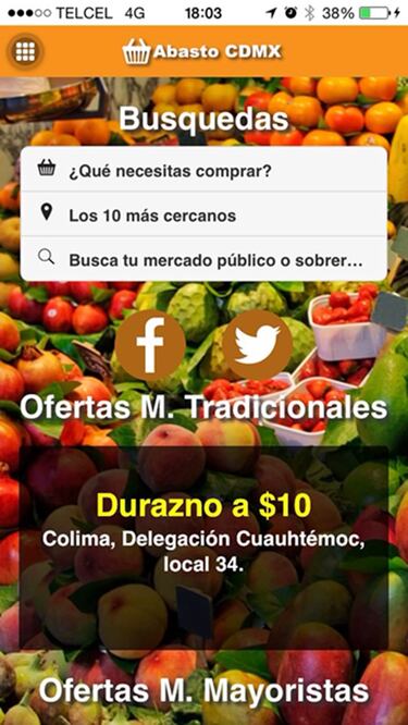 Presentan app para 'ir' al mercado