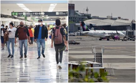 "Vamos a tomar un vuelo y nos da miedo". Incidente aéreo siembra temor en pasajeros del AICM 