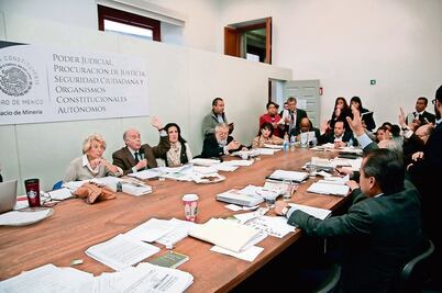 Constituyentes dictaminan a marchas forzadas