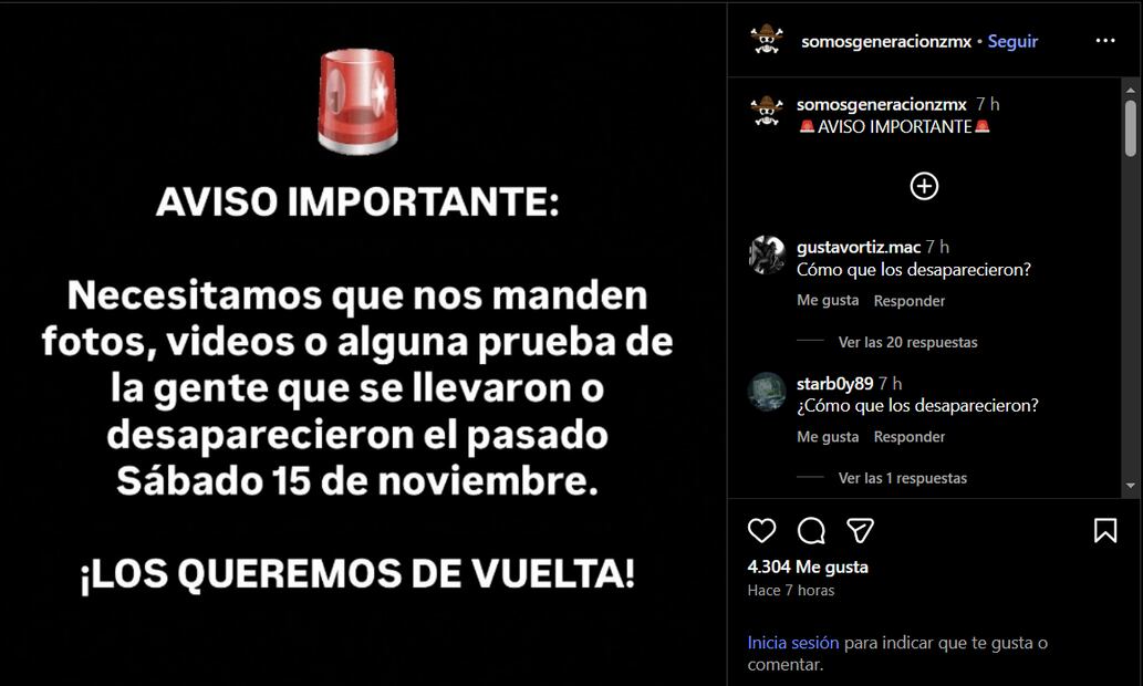Foto: Captura de pantalla en Instagram